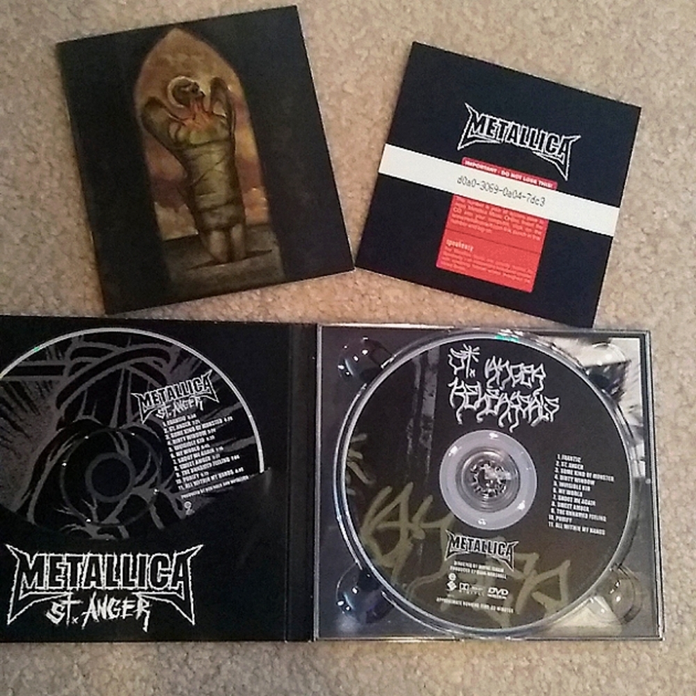 Metallica St Anger CD and DVD Set - Picture 3 of 7